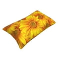 thumbnail image 3 of Kll 3d Sunflowers Pillow Covers Envelope Closure,Super Soft And Cozy Fuzzy Fleece Pillow Case Cover 20"X30", 3 of 9