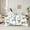 White Blue, variant on Feelyou Ribbon Skeleton Twin Bedding Sets 7-Piece, Sugar Skull Halloween Bedding Comforter Set, Princess Bow Ribbon Reversible Sheet Sets, Lightweight Room Decor