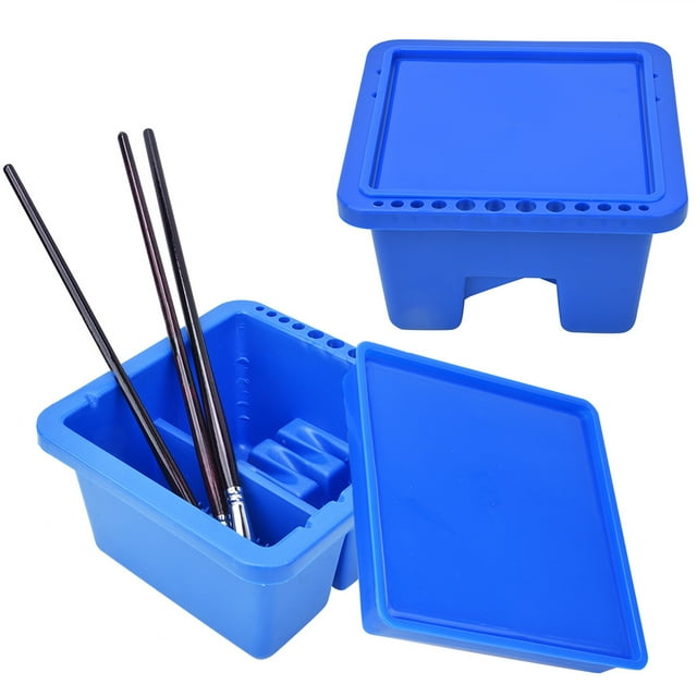 Lavadora de pinceles, cubo de plástico para lavar pinceles, herramienta de pintura optimizada para la excelencia