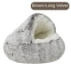 thumbnail image 1 of Spring 2 In 1 Cat Bed Round Pet Bed House Dog Bed Sleeping Bag Sofa Cushion Nest For Small Dogs Cats Kitten  dog house ShopWise Round, 1 of 14