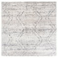 thumbnail image 6 of SAFAVIEH Fontana Darin Geometric Shag Area Rug, Ivory/Grey, 3' x 5', 6 of 9