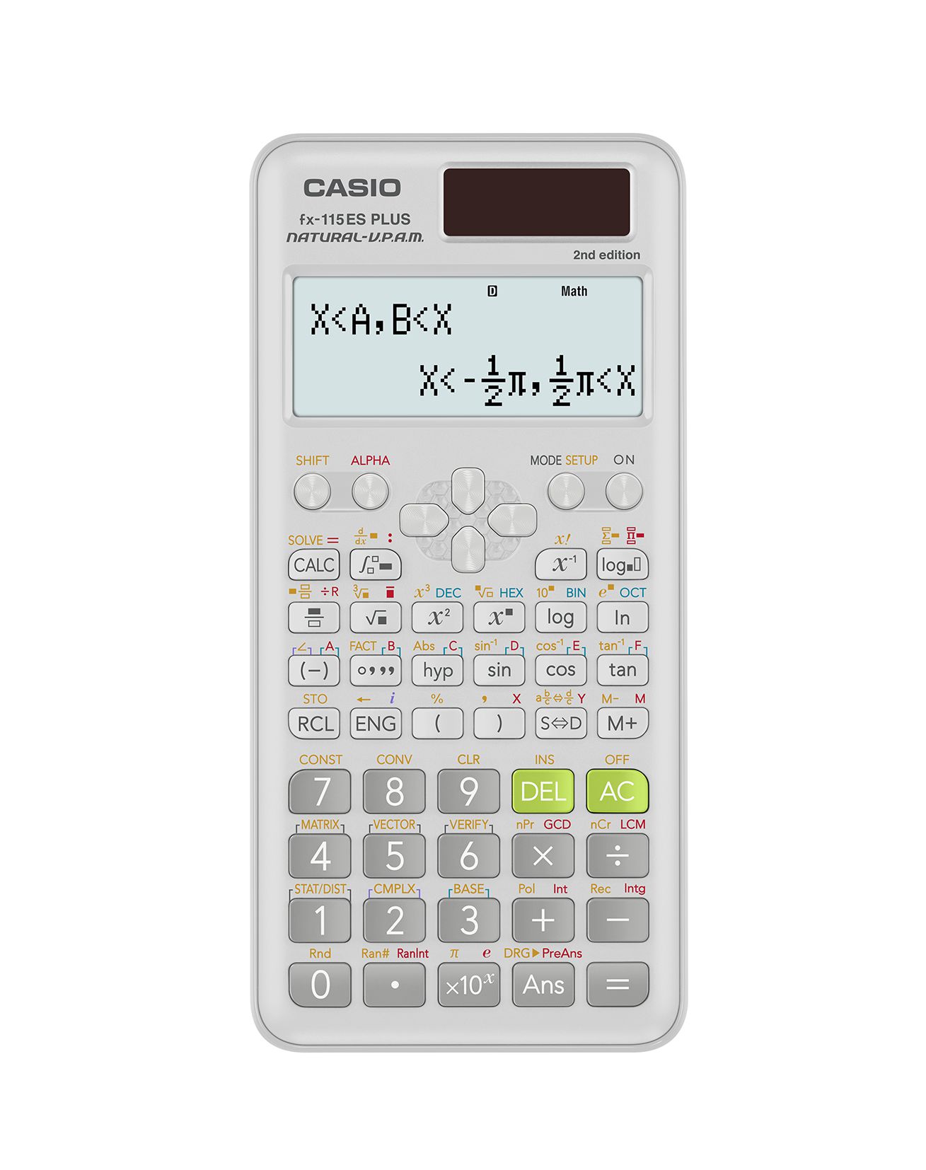 Casio FX-115ESPLUS2 Scientific Calculator, White photo 1