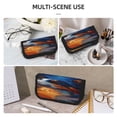thumbnail image 5 of Fotbe Cosmic Dog Starry Night Pattern Pencil Case,Canvas Pen Case, Multi- Slot Pencil Pouch, Portable Pencil Bag, Pen Case for& Office, Makeup Bag ,Zipper Pouch, 5 of 6