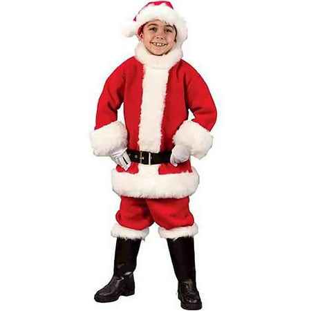 Child Santa Flannel Suit
