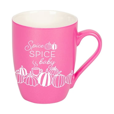 Elanze Designs Spice Spice Baby Princess Pink 10 ounce New Bone China Coffee Cup Mug