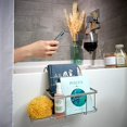 thumbnail image 4 of Interdesign 6032897 Everett Bath Caddy, Satin Silver, 4 of 5