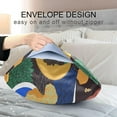 thumbnail image 5 of Coolnut African Woman Portraits Satin Pillowcase for Hair and Skin Silk Pillowcase, Queen Size(20x30 inches) - Slip Cooling Satin Pillow Covers with Envelope Closure（451） Home Decor Gifts, 5 of 7