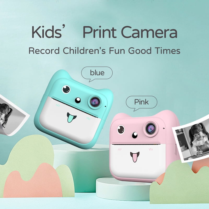 one-piece children's printer allows you to take photos and print them instantly, recording your growth and cherishing memories.