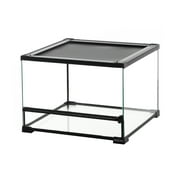 REPTI-ZOO Tropical Glass Tank, 18×18×12.6 Inches