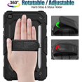 thumbnail image 3 of SEYMAC STOCK Galaxy Tab A 8.0 Case 2019 (Model SM-T290/T295/T297), [Full-Body] Drop Proof Armor Case with 360 Rotating, 3 of 5