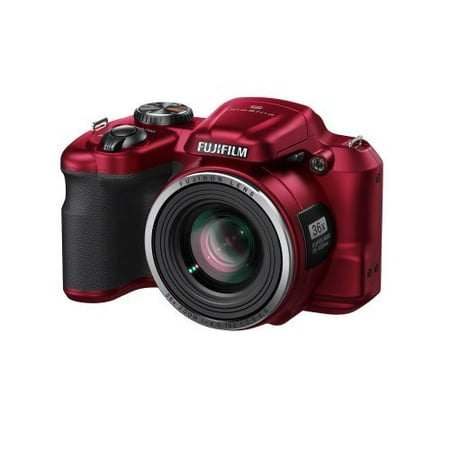 Fujifilm FinePix S8600 16 Megapixel Compact Camera, Red
