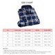 thumbnail image 4 of Camisa a cuadros cepillada de algodón puro para hombre, camisa informal a cuadros con solapa para todas las estaciones, para compras informales en casa, citas y oficina, 4 of 4