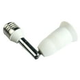 thumbnail image 3 of HEVIRGO 2PCS Réglable E27 Rallonge Lampe Adaptateur Ampoule Titulaire Splitter Lumière Prise de Base, 3 of 6