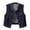 Navy, variant on Tqcoqu Women's Sleeveless Denim Plus Size Vest,Round Collar Frayed Edge Multi Pocket Waistcoat Jacket,2026 Spring Fall Trendy Clothes,Green Women's S-XXXXXL