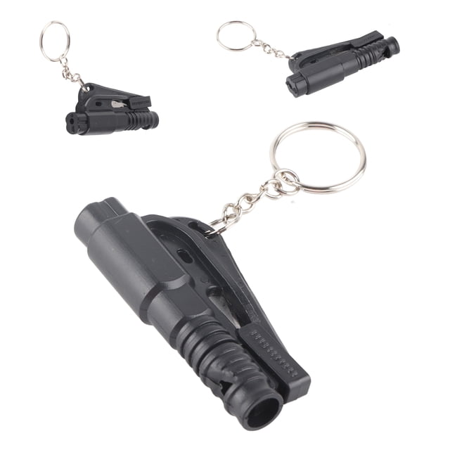 Martillo de seguridad para automóvil, rompeventanas para automóvil, herramienta de escape de emergencia para tres automóviles, martillo para vidrio de ventana de rendimiento sólido