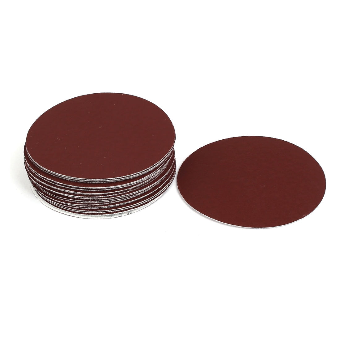 1500 Grit 3" Diameter Flocking Sandpaper Hook Loop Sanding Disc 20 Pcs