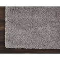 thumbnail image 2 of Nourison Malibu Blue Shag Area Rug Silver Grey 6' x 9', 2 of 5