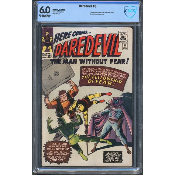 Daredevil #6 - CBCS 6 Comic Book