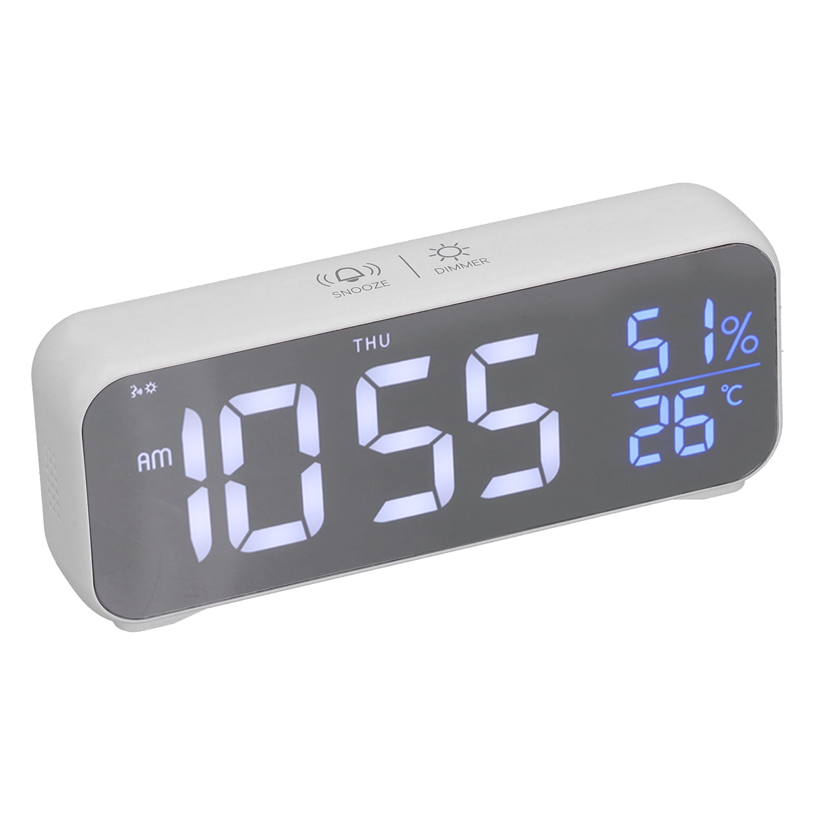 LED Digital Alarm Clock, Digital Alarm Clock Smart USB With USB Cable