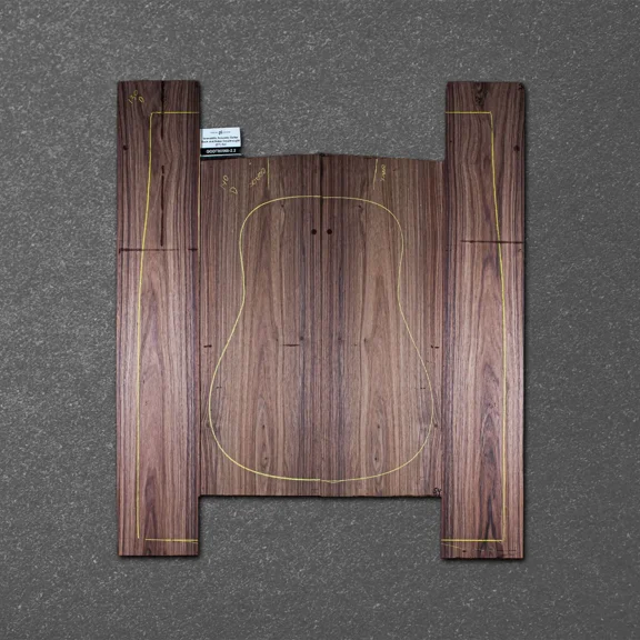 Granadillo Acoustic Guitar Back and Sides Dreadnought (DT) Set – GODT000560-2.2