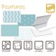 thumbnail image 2 of Tarjetas de felicitación Better Office Products, paquete de 100 con sobres, 2 of 5