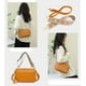 thumbnail image 2 of LHSHID Crossbody Bags for Women Small Shoulder Purse Leather Handbag Camera Bag with Tassels, 2 of 9