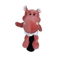 thumbnail image 2 of Funda de animales para cabeza de Golf, cubierta de felpa de madera para cabeza de Golf, suministros novedosos, protección de manga para entrenamiento hipopótamo rojo, 2 of 8