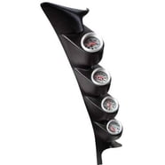 Auto Meter 17101 Triple Gauge Pillar Pod - Black RevoTech Plastic For 2-1/16" Gauges