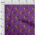 thumbnail image 1 of oneOone Organic Cotton Poplin Twill Fabric Leaves|Bird & Floral Block Decor Fabric Printed BTY 42 Inch Wide, 1 of 4