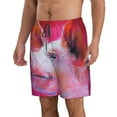thumbnail image 2 of Naloa Pig Men's Beach Shorts, Surfing shorts, Swim trunks, Quick Dry Swim Trunks for Surfing Beach Fun - Large, 2 of 9