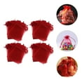 thumbnail image 1 of unbranded 100Ud Sacos De Organza Rojo Oscuro Con Cordón Para Detalles De Fiesta Y Dulces, 1 of 8