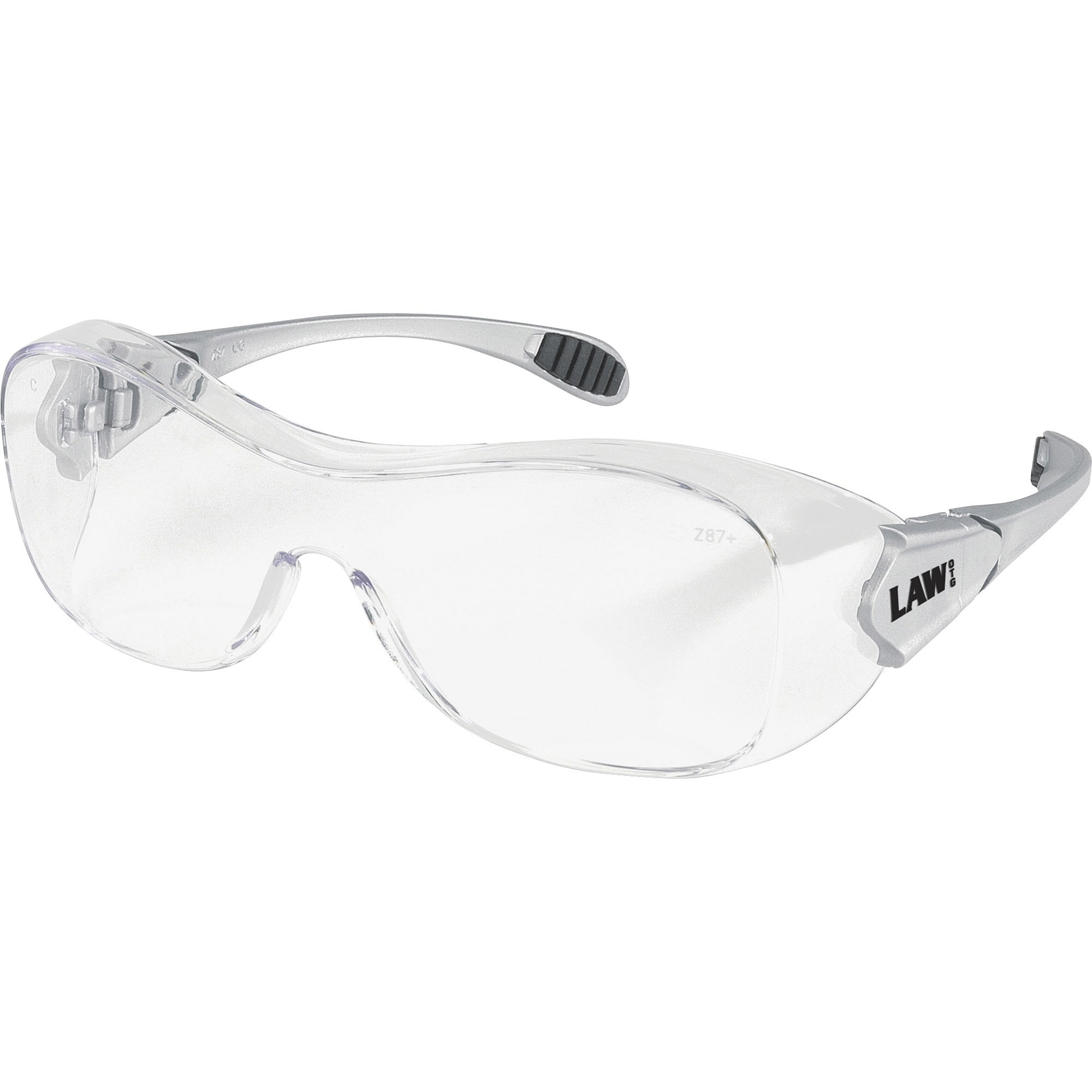 Crews, MCSCRWOG110AF, Antifog Safety Glasses, 1 Each, Clear Lens,Steel