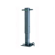 BULLDOG 182400 HD Square Trailer Jack, 12,000 lbs. Support Capacity, Sidewind, 12-1/2 Inch Travel, No Handle