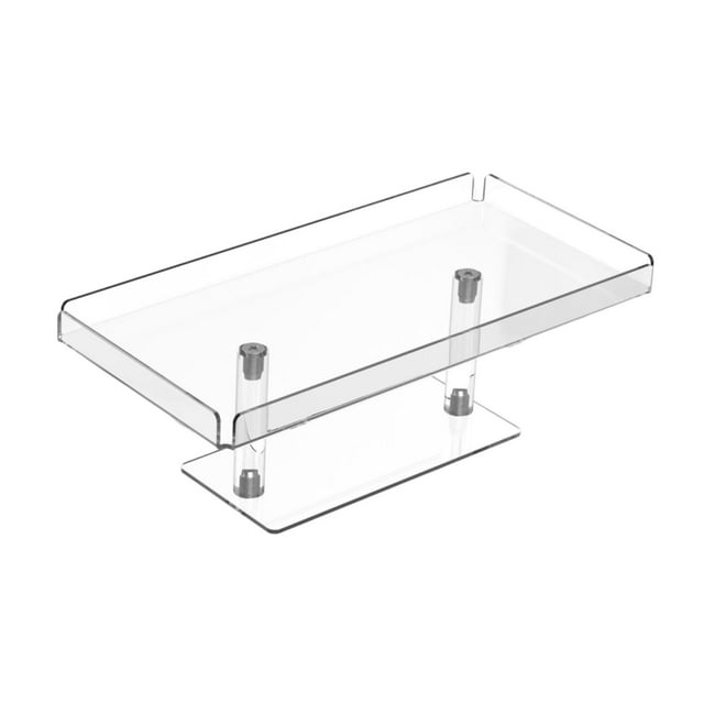Expositor de acrílico para cupcakes, soporte para postres, soporte transparente para cupcakes y organizador de perfumes para celebraciones de Pequeño