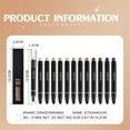 thumbnail image 4 of Double Headed Eyeshadow Pen Brightening Pen Lazy Eyeshadow Pearlescent Eyeshadow Stick Silkworm Pen Skin Color Metallic Eyeshadow Pen 2G-Dragon Ranee Double-Ended Eyeshadow Stick No. 6 2G, 4 of 9