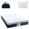 thumbnail image 1 of Colchón Queen Size Monaco + Almohada One + Sábanas Softy, 1 of 8