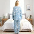 thumbnail image 3 of Loritta Secret 2 Pieces Womens Pajamas Sets Comfy Printed Loungewear Sets Woman with Pockets ，Sizes S-2XL, 3 of 6