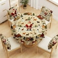 thumbnail image 6 of PRETXORVE Christmas Decorations, Christmas Decor, Tablecloth with Santa Claus, Creating for, 6 of 6