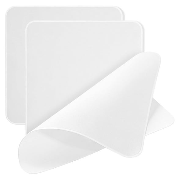 AAwipes Polishing Cloths 3 Packs (6.3" X 6.3", White, Thick, Superfine) Compatible with Apple iPhone, iPad, MacBook, iWatch, Soft & Nonabrasive Double-Layer Microfiber Cleaning Cloths (X3601)