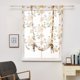 thumbnail image 4 of Cortina de ventana romana con flor de peonía transparente para cocina, cenefa, cortinas de gasa semitransparentes, tratamiento de ventana Inevent JJ23234-07, 4 of 5