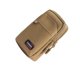 thumbnail image 1 of Soidarity Riñonera deportiva de tela Oxford para ciclismo, paquete para correr, ejercicio de entrenamiento, bolsa para cinturón de transporte, accesorios Mochilas de mochilero Caqui de doble capa Soidarity OD021882-05B, 1 of 6
