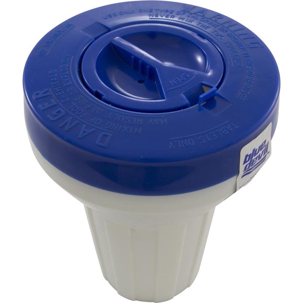 Deluxe Tablet Dispenser 1" Tabs, Floating, Chlorine/Bromine Walmart