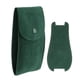 thumbnail image 1 of Organizador de cuero portátil para guardar relojes y relojes de bolsillo. Verde oscuro, 1 of 8