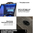thumbnail image 6 of 9 ft. Roll and Score Game with LED Lights and Electronic Scorer, Gray by Hall of Games, 6 of 8