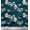 Dark Teal Blue, variant on Soimoi Blue Cotton Voile Fabric Puppy & Bow Dots Printed Craft Fabric by the Yard 42 Inch Wide