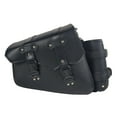 thumbnail image 4 of TTETTZ Motorcycle Saddlebag Sleek Scratch Resistant with Detachable Water Cup Pouch Left, 4 of 9