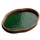 thumbnail image 4 of Plato de té BLESIY Disco de platillo de cristal de flores Retro moderno sencillo para el hogar sala de té cocina Verde pequeño, 4 of 8