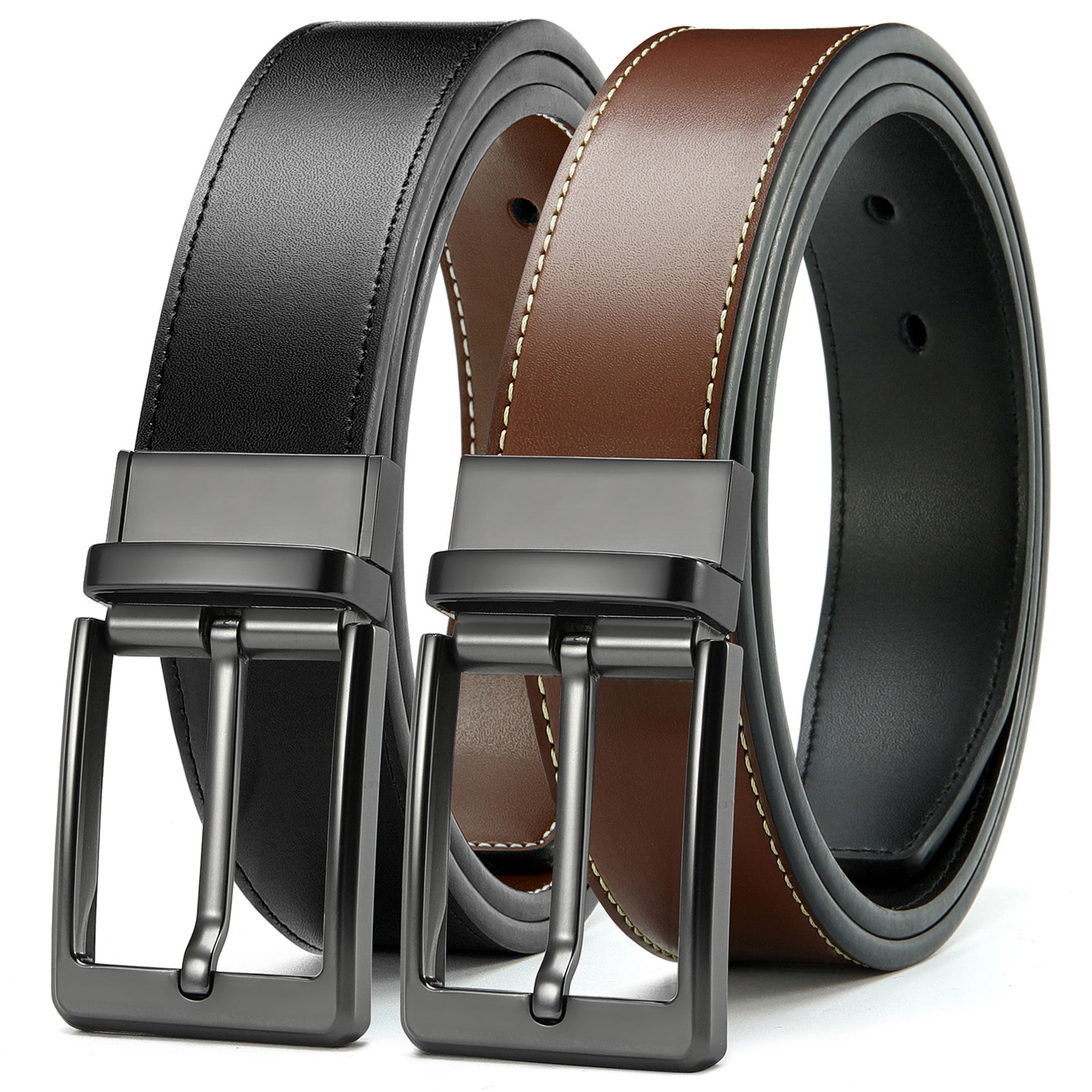 YOETEY Mens Belts 1 Pack - 1 3/8