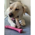 thumbnail image 4 of Nylabone Power Chew Textured Knuckle Bone Dog Chew Toy Chicken Pink & Camo X-Large (2 Count), 4 of 13