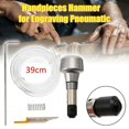 thumbnail image 2 of Jewelry Engraving Tools Handpieces Hammer for Engraving Pneumatic,1 * Handpieces Hammer 1 * Random Knife 1 * Spring 1 * Wrench,Silver, 2 of 8